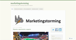 Desktop Screenshot of marketingstorming.com
